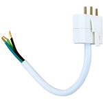 Airam Dcl Stickpropp Med Sladd 15 Cm Jordad - Lampsladdar & Lampupphängning Vit