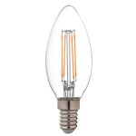 Airam Filament Led C35 4,5w E14 470lm - LED-lampor Klar
