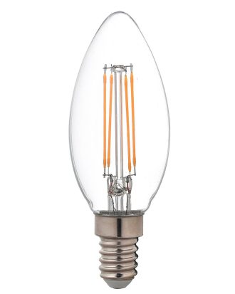 Airam Filament Led C35 4,5w E14 470lm - LED-lampor Klar