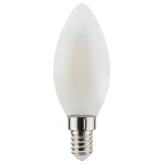 Airam Filament Led C37 E14 3000k 250lm 2,5w Opal - LED-lampor Vit