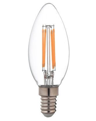 Airam Filament Led E14 2700k 470lm 4,5w Dimbar - LED-lampor Klar