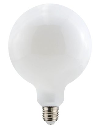 Airam Filament Led Glob 125 Mm E27 3000k 806lm 7w Opal Dimbar - Dekorationsbelysning Vit