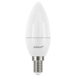 Airam Led C38 4,9w E14 470lm Dimbar - LED-lampor Vit
