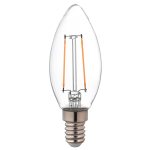 Airam Led Filament C35 2,5w 2700k E14 250lm - LED-lampor Klar