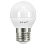 Airam Led Klotlampa 4,9w E27 2700k 470lm Dimbar - LED-lampor Vit