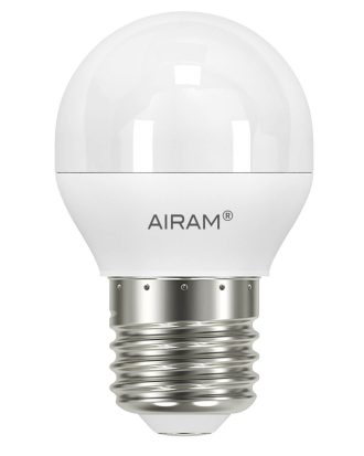 Airam Led Klotlampa 4,9w E27 2700k 470lm Dimbar - LED-lampor Vit