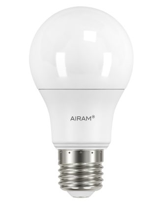 Airam Led Opal A60 7,3w E27 806lm 2700k Dimbar - LED-lampor Opalglas Vit