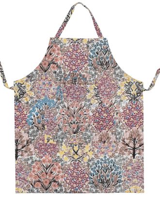 Almedahls Botanic Garden Förkläde 83x70 Cm - Förkläden Linne Multi