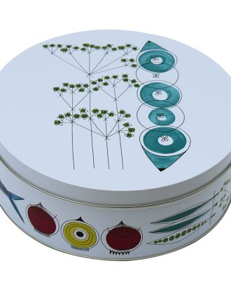 Almedahls Picknick burk Large - Förvaringsburkar & lock Plåt Vit