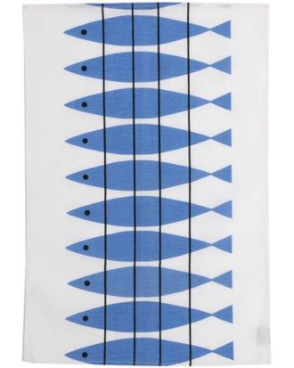 Almedahls Sill Kökshandduk 47x70 Cm - Kökshanddukar Bomull Blå