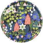 Almedahls Skogen Bricka 38 Cm - Brickor Trä Svart