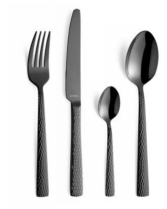 Amefa Felicity Bestickset 24 Delar - Bestick Rostfritt Stål Svart