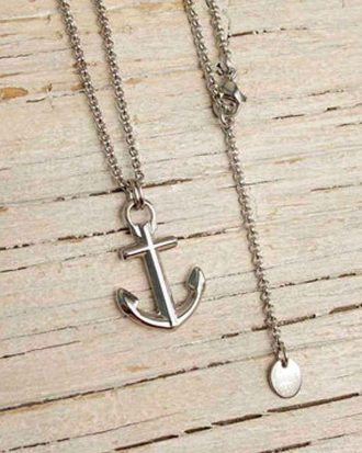 Marint Ankarhalsband Anchors´s aweigh Stål