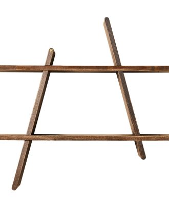 Andersen A-shelf Vägghylla L - Vägghyllor & Väggskåp Mörkbetsad Ask Ek