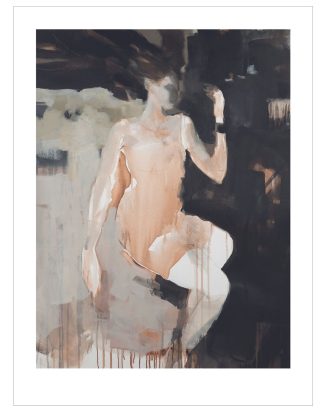 Anna Bülow Temporary Distraction Konsttryck Signerat Limited Edition 70x100 Cm - Posters Papper Svart