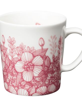 Arabia Huvila Mugg 30 Cl - Kaffekoppar Porslin Rosa