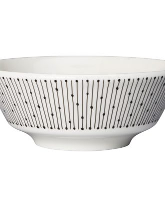 Arabia Mainio Sarastus Skål 13 Cm - Frukostskålar Porslin Grå