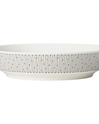 Arabia Mainio Sarastus Djup Tallrik 23 Cm - Assietter Stengods Vit