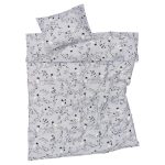 Arabia Moomin Bäddset 150x250 Cm Muminpappa - Bäddset Ekologisk Bomull Grå