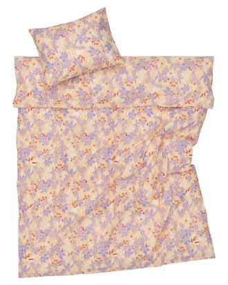 Arabia Moomin Bäddset 150x250 Cm Lilja - Bäddset Ekologisk Bomull Beige