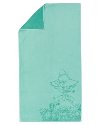 Arabia Moomin Badhandduk 70x140 Cm Snusmumriken - Handdukar & Badlakan Ekologisk Bomull Mint