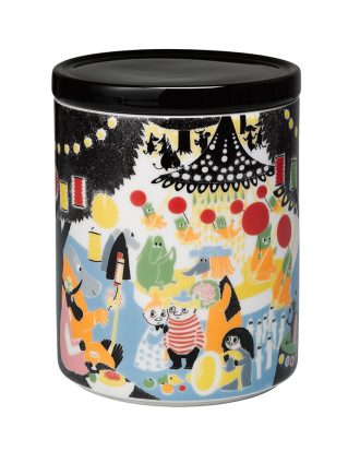 Arabia Mumin Burk Vänskap 1,2 L - Förvaringsburkar & lock Porslin Mix