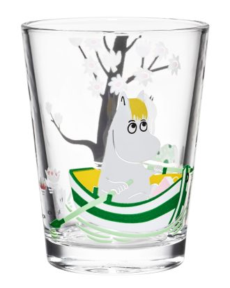 Arabia Mumin 22 Cl Snorkfröken - Dricksglas Glas Klar