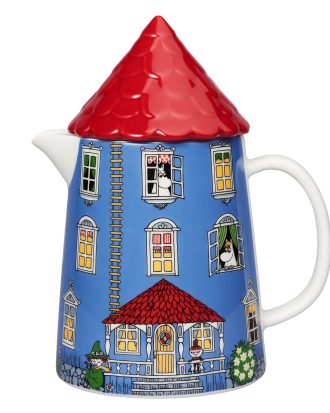 Arabia Mumin Kanna 1 L Muminhuset - Vattenkaraffer & Vattenkannor Porslin Blå