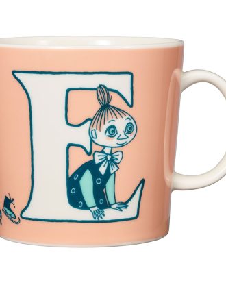 Arabia Mumin Abc Mugg 40 Cl E - Kaffekoppar Porslin Rosa