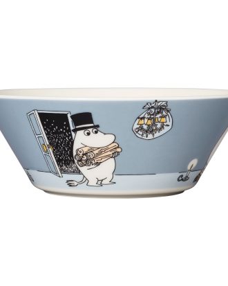Arabia Mumin Skål 15 Cm Muminpappa Grå - Serveringsskålar Porslin