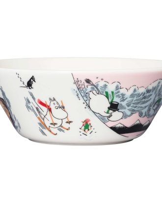 Arabia Mumin Skål 15 Cm Åka Kana - Serveringsskålar Porslin