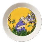 Arabia Mumin Tallrik 19 Cm Hemulen - Assietter Porslin Gul