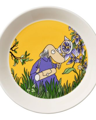 Arabia Mumin Tallrik 19 Cm Hemulen - Assietter Porslin Gul