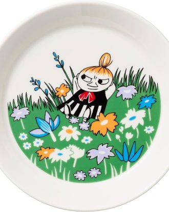 Arabia Mumin Tallrik 19 Cm Lilla My På Ängen - Assietter Porslin Vit