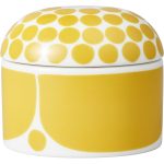 Arabia Sunnuntai Burk Med Lock 25 Cl - Förvaringsburkar & lock Porslin Gul