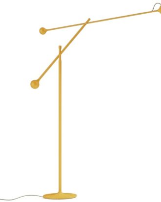 Artemide Ixa Golvlampa - Golvlampor Aluminium Gul