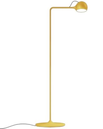 Artemide Ixa Reading Golvlampa - Golvlampor Aluminium Gul