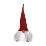 Åsas Tomtebod Valter Vätte 35 Cm Röd - Juldekorationer Ull Grå