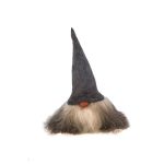 Åsas Tomtebod Valter Vätte 35 Cm - Juldekorationer Ull Grå