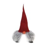 Åsas Tomtebod Verner Vätte 50 Cm Röd Gotland - Juldekorationer Ull Grå