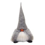 Åsas Tomtebod Verner Vätte 50 Cm Gotland - Juldekorationer Ull Grå