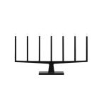 Ateljé Lyktan Adventure Ljusstake 7 Ljus - Advents- & Julbelysning Plast Svart