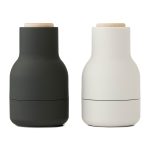 Audo Copenhagen Bottle Grinder Kryddkvarn 11,5 Cm 2-pack Carbon / Ash - Kryddkvarnar Plast Ask