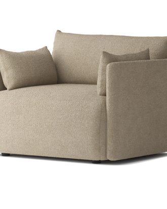 Audo Copenhagen Offset Fåtölj - Fåtöljer Bouclé Beige