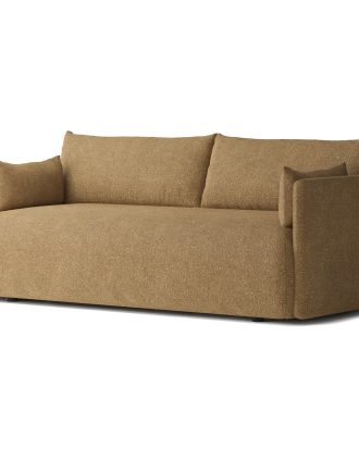 Audo Copenhagen Offset 2-sitssoffa Gold - 2-sitssoffor Bouclé Guld