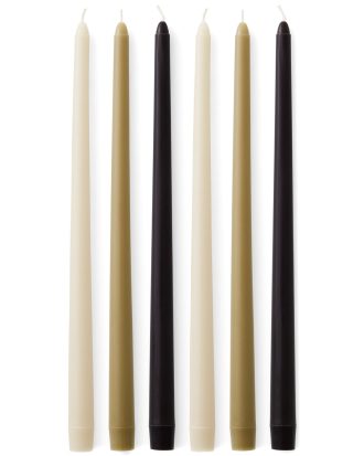 Audo Copenhagen Spire Ljus 6-pack - Ljus Paraffin Wax Neutral