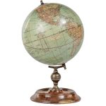 Authentic Models 1921 Usa Jordglob Weber Costello - Dekorativa Accessoarer Trä Multi