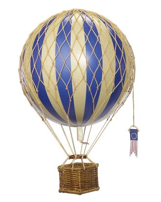 Authentic Models Travels Light Luftballong 18x30 Cm - Dekorativa Accessoarer Papper Blå