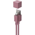 Avolt Cable 1 Laddsladd Lightning / Usb Typ A 1,8 m - Lampsladdar & Lampupphängning Silikon Rusty Red