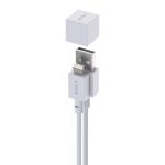 Avolt Cable 1 Laddsladd Lightning / Usb Typ A 1,8 m - Lampsladdar & Lampupphängning Silikon Gotland Grey